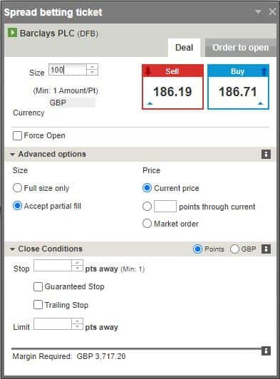 Spread Betting Stock Market